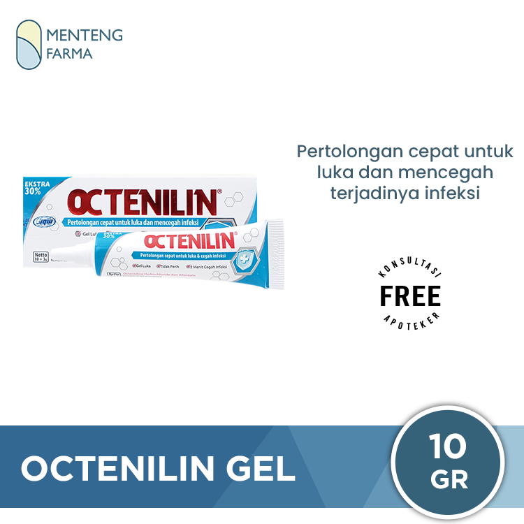 Octenilin Gel 10 Gr - Gel Antiseptik Untuk Luka