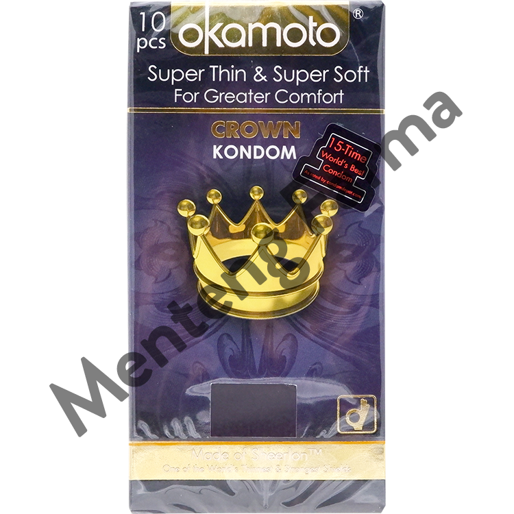 Kondom Okamoto Crown - Isi 10 - Menteng Farma