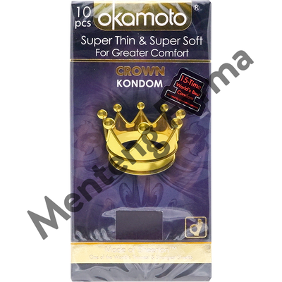 Kondom Okamoto Crown - Isi 10 - Menteng Farma