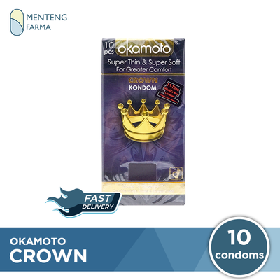 Kondom Okamoto Crown - Isi 10 - Menteng Farma
