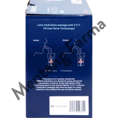 Omron Nebulizer NE-C810 -  Alat Terapi Uap Pernapasan Batuk Pilek Anak Dewasa