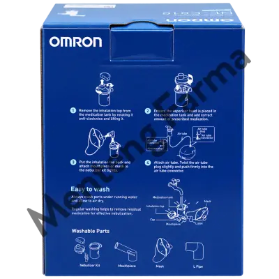 Omron Nebulizer NE-C810 -  Alat Terapi Uap Pernapasan Batuk Pilek Anak Dewasa