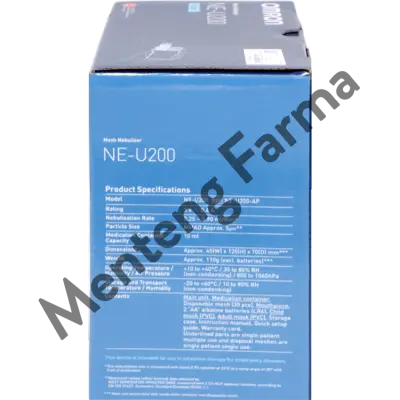 Omron Nebulizer NE-U200 -  Alat Terapi Uap Pernapasan Batuk Pilek Anak Dewasa