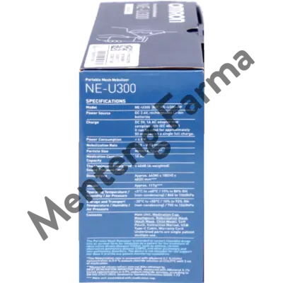 Omron Nebulizer NE-U300 -  Alat Terapi Uap Pernapasan Batuk Pilek Anak Dewasa
