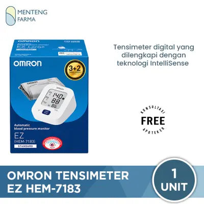 Omron Tensimeter EZ HEM-7183 - Alat Ukur Tekanan Darah