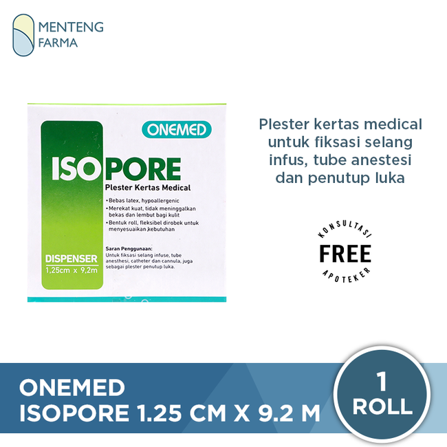 Onemed Isopore 1,25 CM x 9,2 M