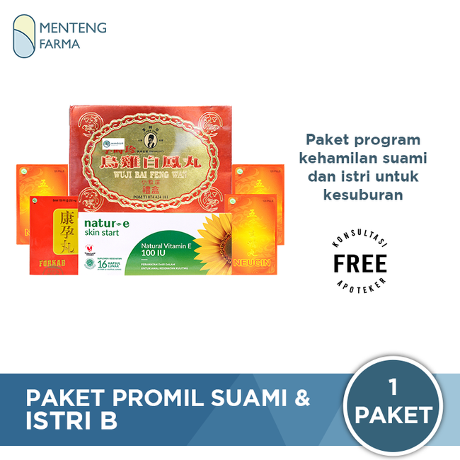 Paket Promil Suami dan Istri B - Menteng Farma