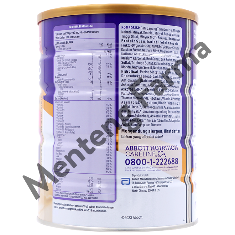 Pediasure Vanila 800 Gram - Susu Pendukung Nutrisi Pertumbuhan Anak