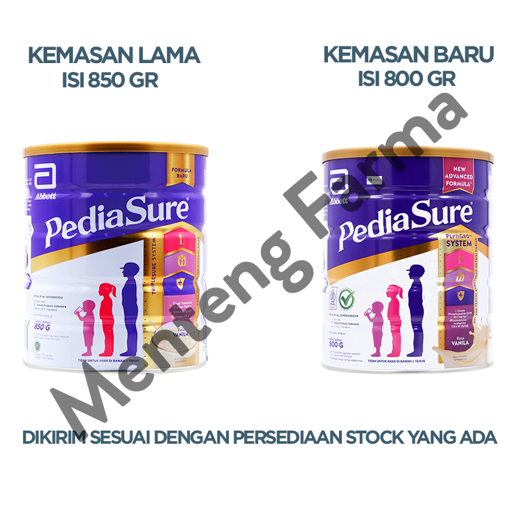 Pediasure Vanila 800 Gram - Susu Pendukung Nutrisi Pertumbuhan Anak