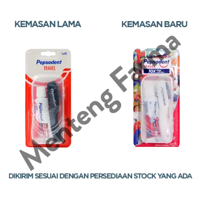 Pepsodent Travel Kit - Pasta dan Sikat Gigi Praktis