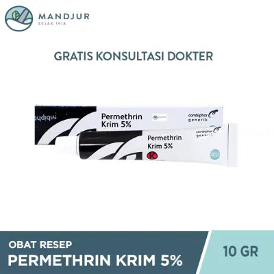 Permethrin 5% Krim 10 g