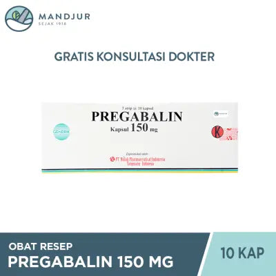 Pregabalin 150 mg 10 Kapsul