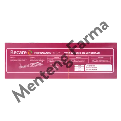 Recare tes kehamilan Midstream / test pack / pregnancy test - 1 Pack