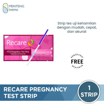Recare tes kehamilan / test pack / pregnancy test - 1 strip