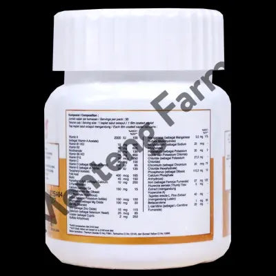 Renovit Gold 30 Kaplet - Suplemen Multivitamin Khusus Orang Tua