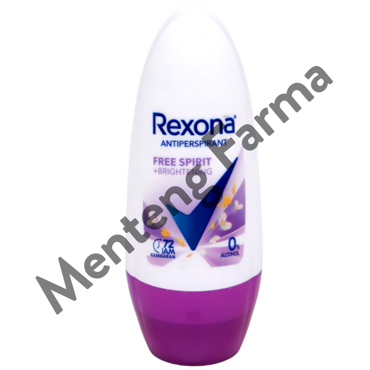 Rexona Anti-Perspirant Deodorant Roll On Free Spirit 40 Gr - Bebas Keringat dan Bau Badan Hingga 48