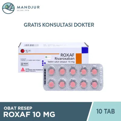 Roxaf 10 Mg 10 Tablet