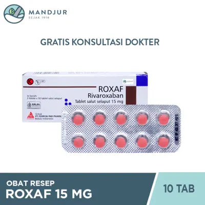 Roxaf 15 Mg 10 Tablet