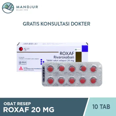 Roxaf 20 Mg 10 Tablet