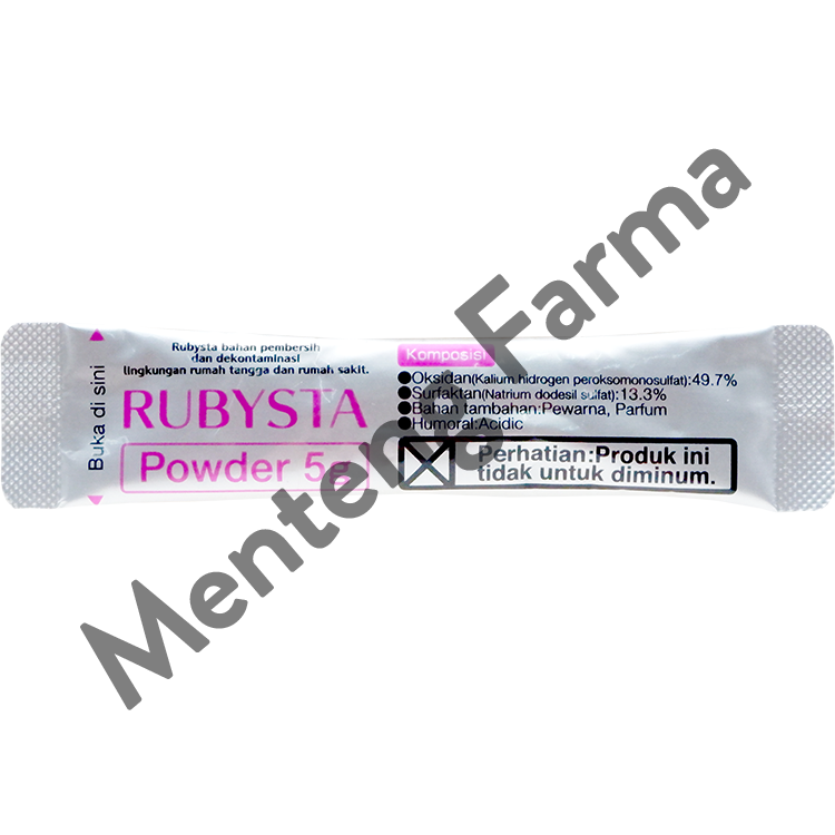 Rubysta Powder 5 Gr - Disinfektan Serbuk - Menteng Farma