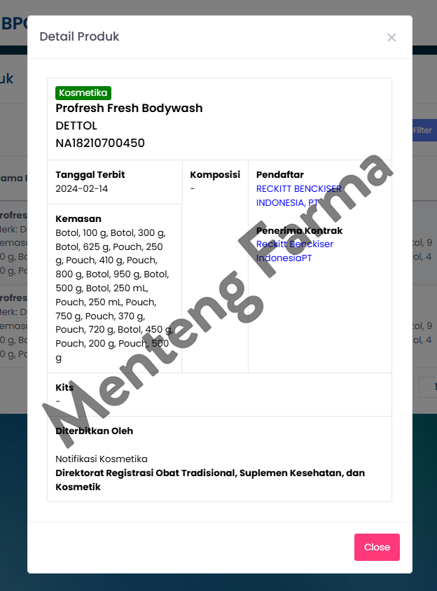 Sabun Mandi Cair Dettol ProFresh Fresh 720 Gram - Lasting Fresh