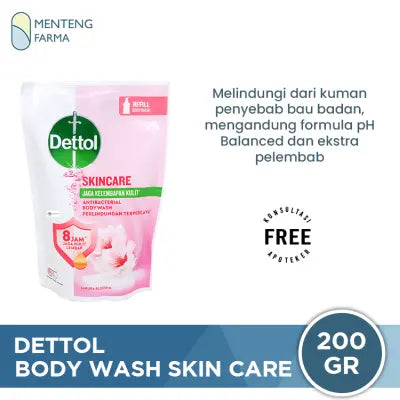 Sabun Mandi Cair Dettol - Skin Care (200 Gr)