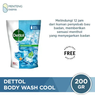 Sabun Mandi Cair Dettol ProFresh - Cool (200 Gram)
