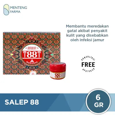 Salep 88 - Salep Gatal, Panu, Kurap, Kutu Air, Jamur, Kadas, Kurap