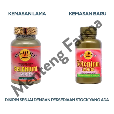 Sea Quill Selenium Plus ACE 30 Kapsul - Suplemen Antioksidan dan Anti Aging