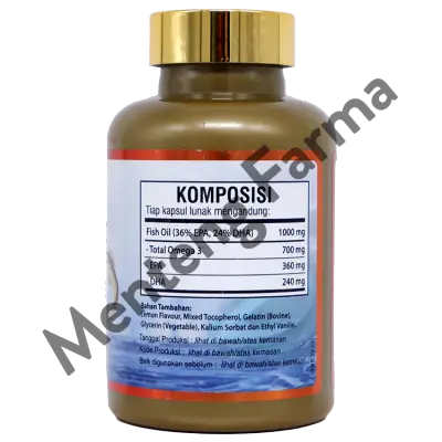 Sea Quill Salmon Omega 3 (Isi 100 Kapsul)