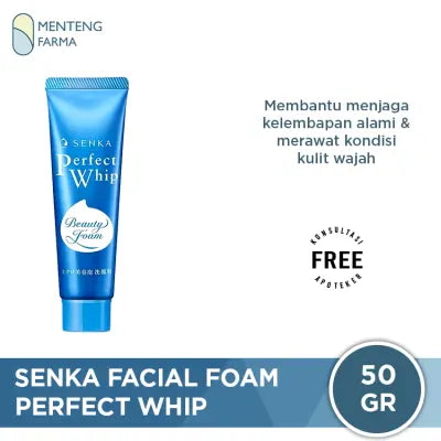 Senka Facial Foam Perfect Whip 50 gr -  Pembersih Wajah