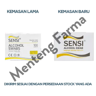 Sensi Alcohol Swabs / Tissue Alkohol Sensi