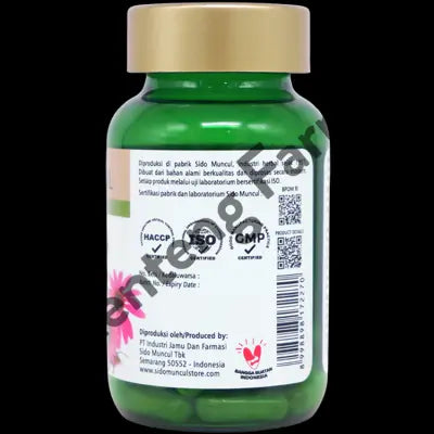 Sido Muncul Echinacea 30 Kapsul - Menjaga Imunitas Tubuh dari ISPA