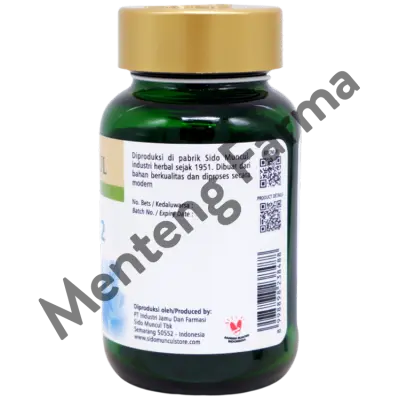 Sido Muncul Vitamin D3 + K2 50 Kapsul - Membantu Memelihara Kesehatan Tulang