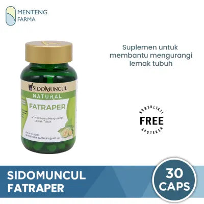 Sido Muncul Fatraper 30 Kapsul - Mengurangi Lemak Berat Badan