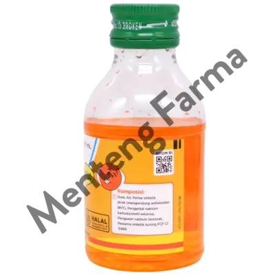 Sirplus Sirup Rasa Jeruk 100 ml - Pemanis Obat Anak