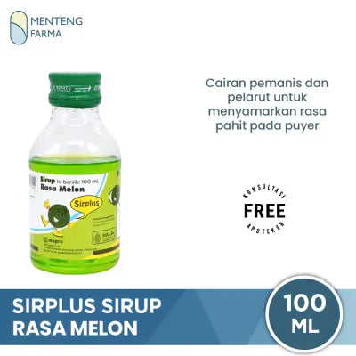 Sirplus Sirup Rasa Melon 100 ml - Pemanis Obat Anak