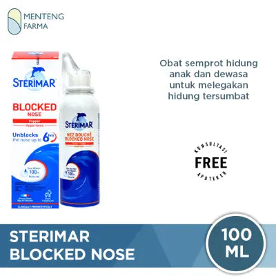 Sterimar Blocked Nose 100 mL - Semprotan Hidung Tersumbat