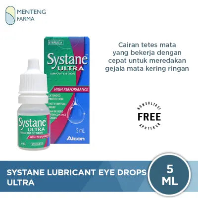 Systane Ultra Lubricant Eye Drops 5 mL - Cairan Tetes Mata