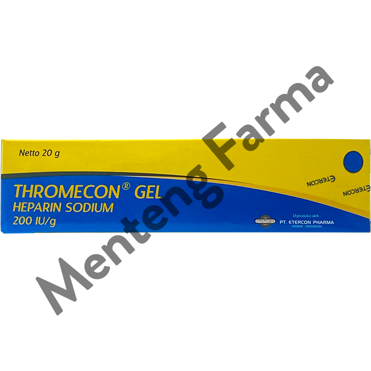 Thromecon Gel 20 g - Meredakan Lebam dan Luka Memar - Menteng Farma