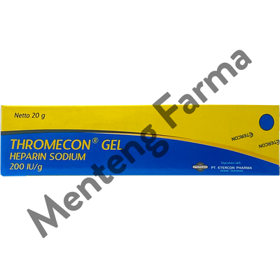 Thromecon Gel 20 g - Meredakan Lebam dan Luka Memar - Menteng Farma