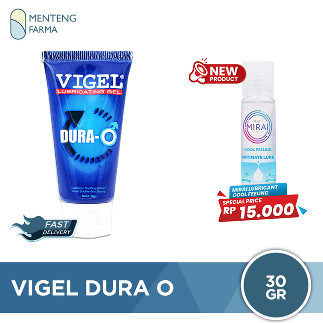 Vigel Dura-O Lubricating Gel 30 Gr