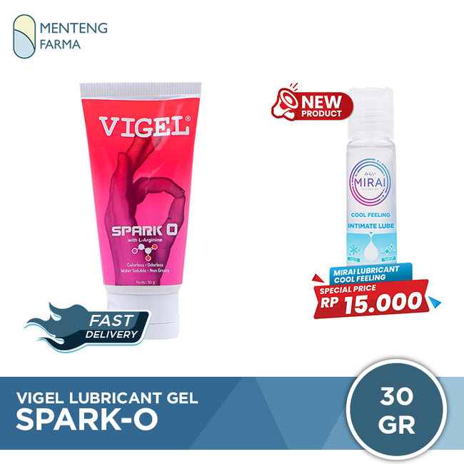 Vigel Spark-O Lubricating Gel 30 Gr