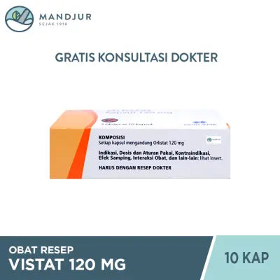 Vistat 120 mg 10 Kapsul