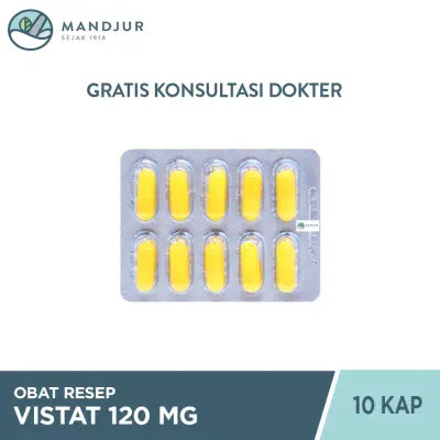 Vistat 120 mg 10 Kapsul