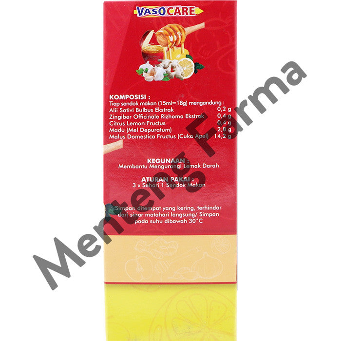 Vasocare Sirup 100 mL - Mengurangi Lemak Darah - Menteng Farma