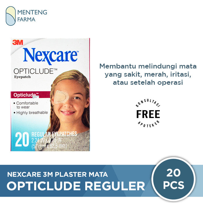 Plester Mata 3M Nexcare Opticlude Orthoptic Regular - Plester Mata - Menteng Farma