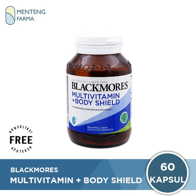 Blackmores Multivitamin + Body Shield 60 Kapsul - Menteng Farma