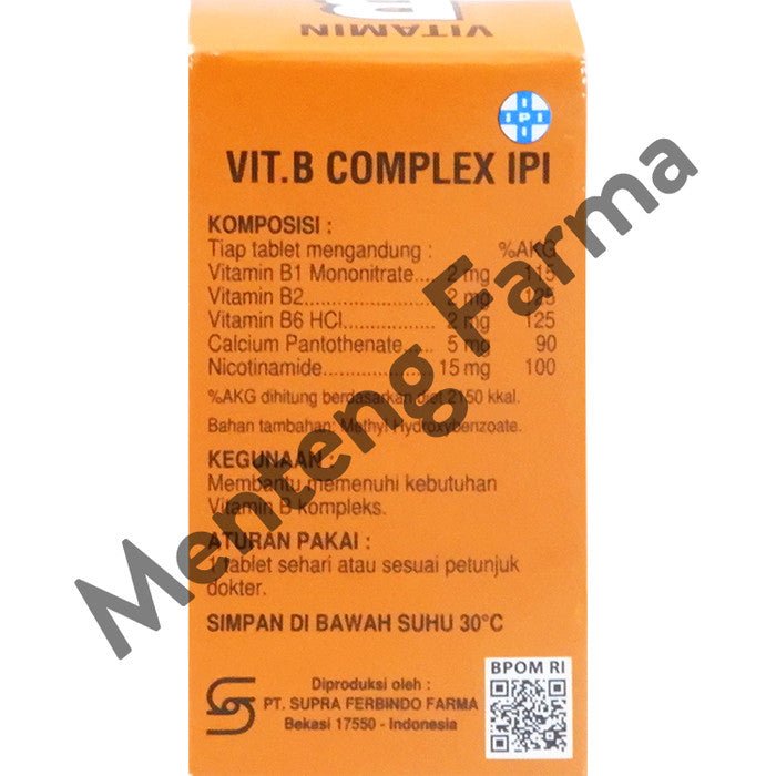 IPI Vitamin B Complex 45 Tablet - Memelihara Kesehatan Tubuh