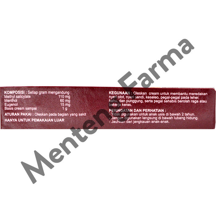 Lespain Cream 15 g - Krim Pereda Nyeri Otot dan Sendi - Menteng Farma